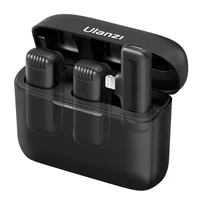 Microfone Sem Fio Lapela Ulanzi J12 Iphone Lightning Com 2un