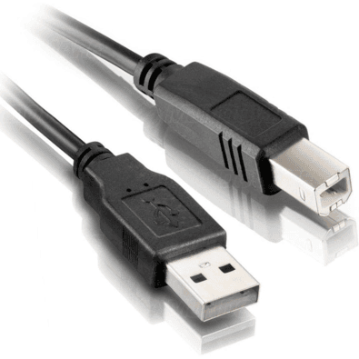 Cabo Impressora, USB 2.0, Filtro, 5 Metros