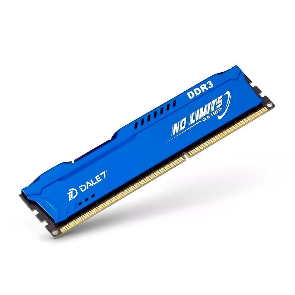 Memória Gamer Dale7 No Limits, 8GB, 1333Mhz, DDR3, Desktop, Azul