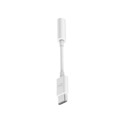 Cabo Adaptador De Áudio Xiaomi USB-c, Para P2 De 3.5mm, Branco U