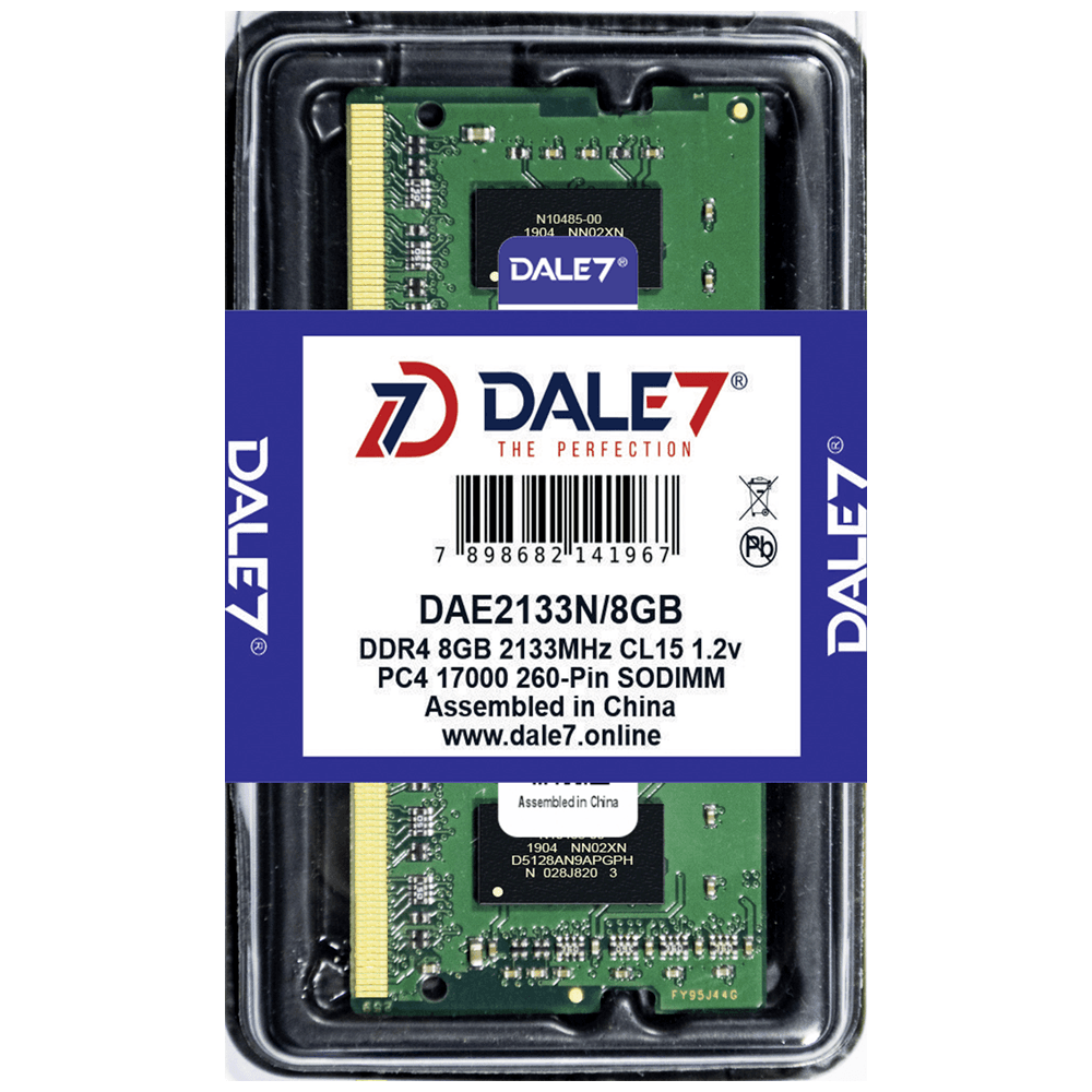 Memória Dale7 8GB 2133 Mhz DDR4 KaBuM