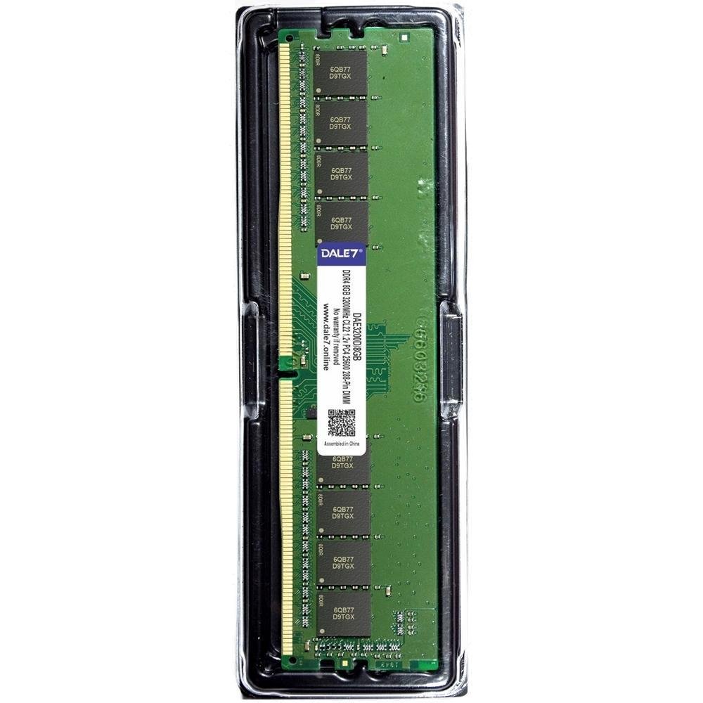 Memória Dale7 8GB 3200 Mhz DDR4 Desktop KaBuM