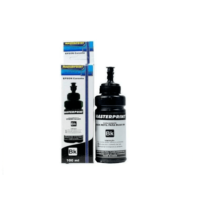 Refil Master Bulk Link, Compativel Epson Corante, Bk 100mlp664, 67