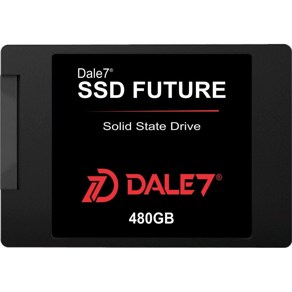 Imagem 2 de 3 do produto SSD 480GB Dale7 Future, 2.5'' sata 3, Leitura 500mb/s, Gravação 450mb/s