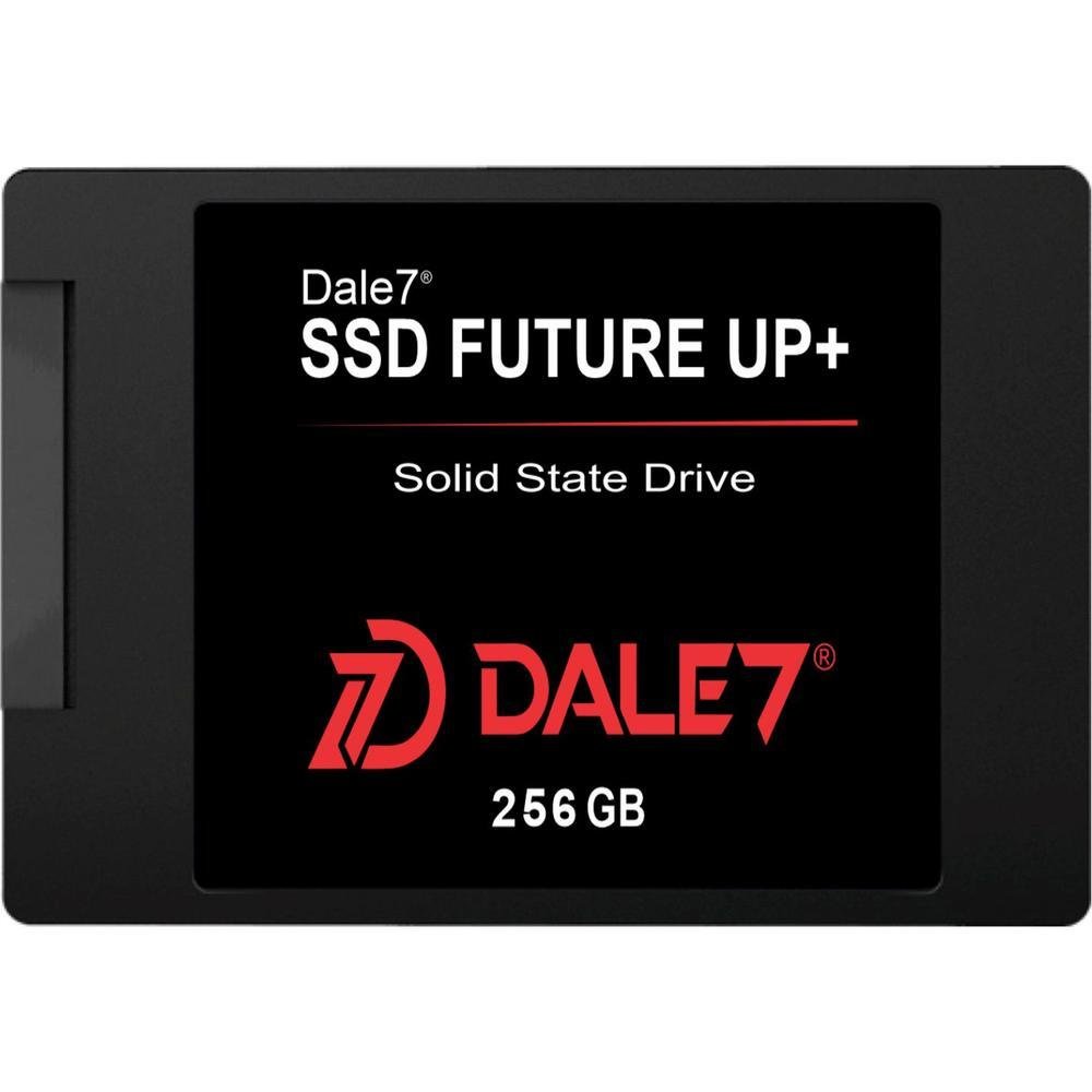 Imagem 2 de 3 do produto SSD 256GB Dale7 Future Up+, 2.5'' sata 3.0 (6gb/s), Leitura 550mb/s, Gravação 500mb/s