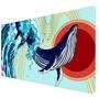 Mouse Pad Gamer Speed Extra Grande Profissional 120x40  -  Baleia