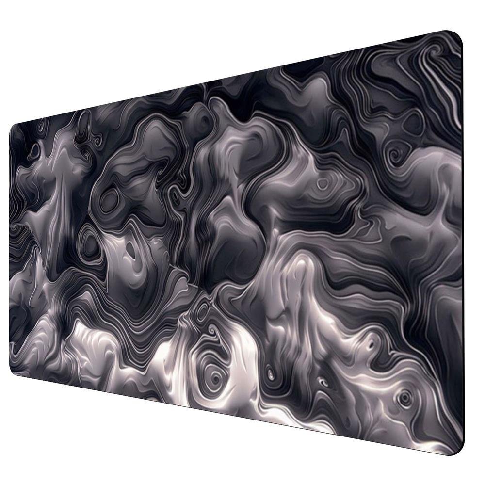 Imagem 2 de 3 do produto Mouse Pad Gamer Speed Extra Grande Profissional 100x50  - Abstrato Liquid Fume