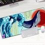 Mouse Pad Gamer Speed Extra Grande Profissional 70x30  -  Baleia