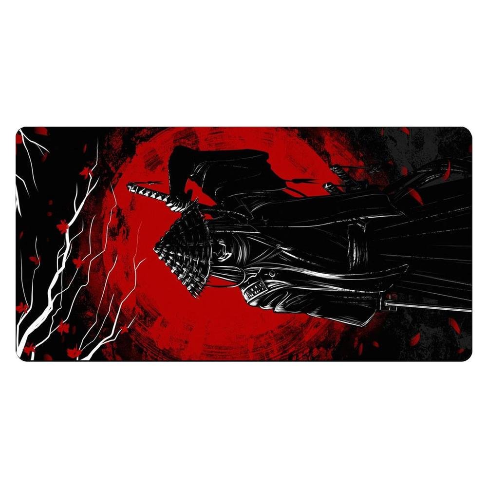 Imagem 2 de 3 do produto Mouse Pad Gamer Speed Extra Grande Profissional 60x30  -  Samurai Ronin