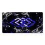 Mouse Pad Gamer Speed Extra Grande Profissional 90x40  - Abstrato Azul