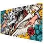 Mouse Pad Gamer Speed Extra Grande Profissional 120x40  - Tigre Branco