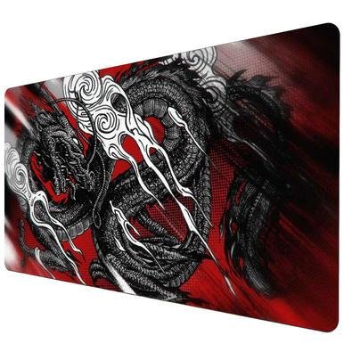 Mouse Pad Gamer Speed Extra Grande Profissional 100x50 - Dragão Negro cartoon