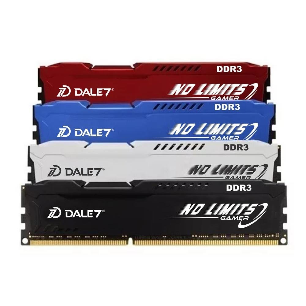 Imagem 2 de 2 do produto Memória Gamer Dale7 No Limits, 8GB, 1600Mhz, DDR3, Desktop, Preto