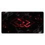 Mouse Pad Gamer Speed Extra Grande Profissional 120x60  -   Geometrico Vermelho