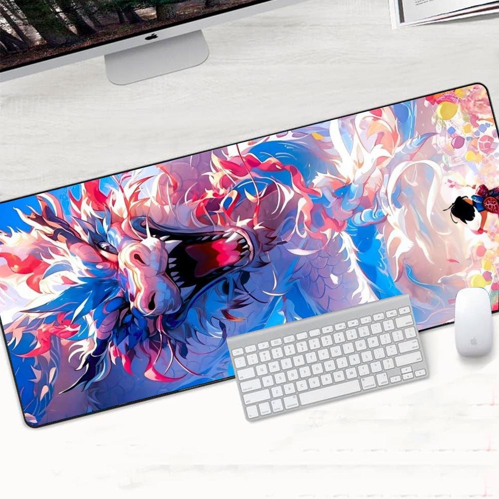 Mouse Pad Gamer Speed Extra Grande Profissional 70x35  -   Dragão Festival