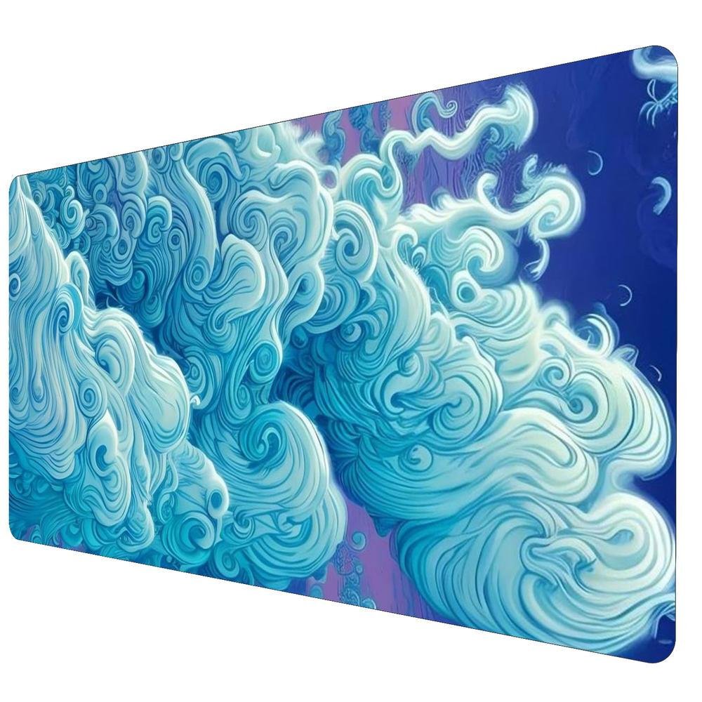Mouse Pad Gamer Speed Extra Grande Profissional 120x60 - Nuvem Mouse Pad Gamer Speed Extra Grande Profissional 120x60 - Nuvem