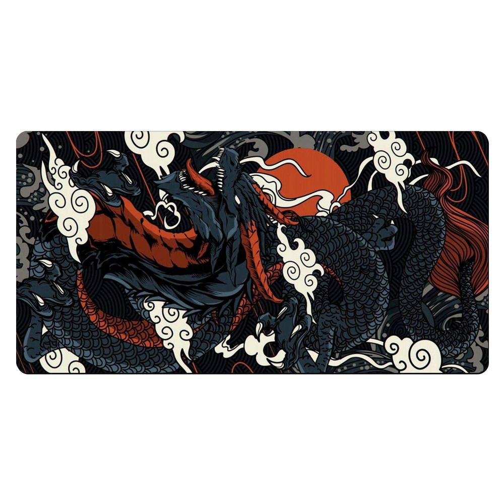 Mouse Pad Gamer Speed Extra Grande Profissional 90x40  -   Dragão Nuvem