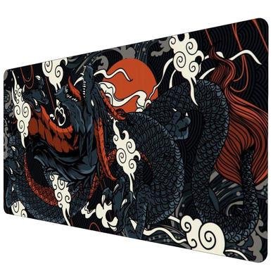 Mouse Pad Gamer Speed Extra Grande Profissional 120x60  -   Dragão Nuvem
