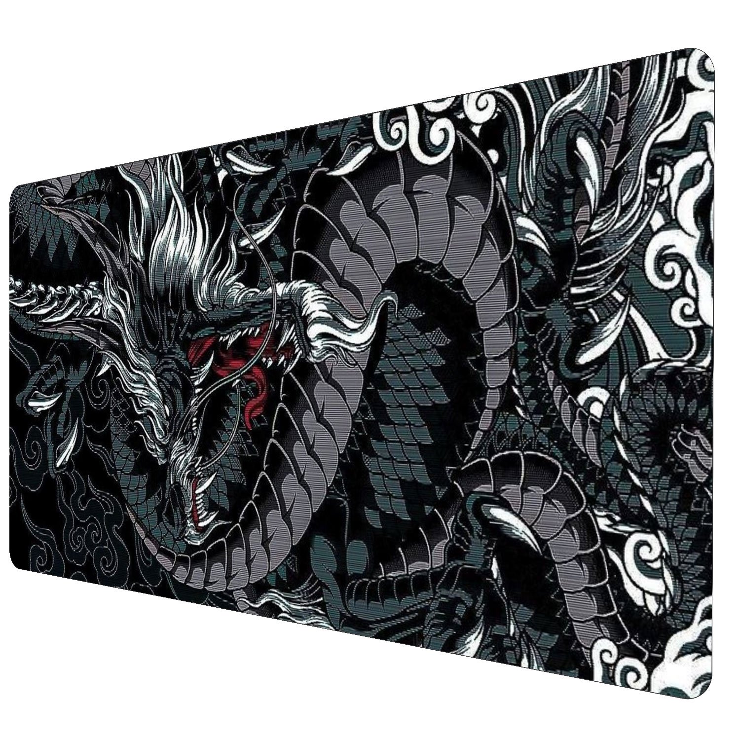 Mouse Pad Gamer Speed Extra Grande Profissional 90x40  -   Dragão Dark
