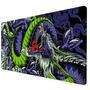 Mouse Pad Gamer Speed Extra Grande Profissional 90x40  -   Dragão Purple