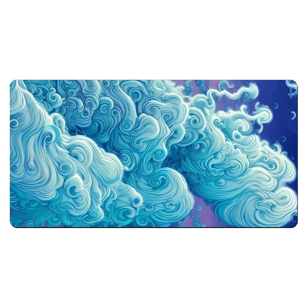 Mouse Pad Gamer Speed Extra Grande Profissional 90x40  -  Nuvem