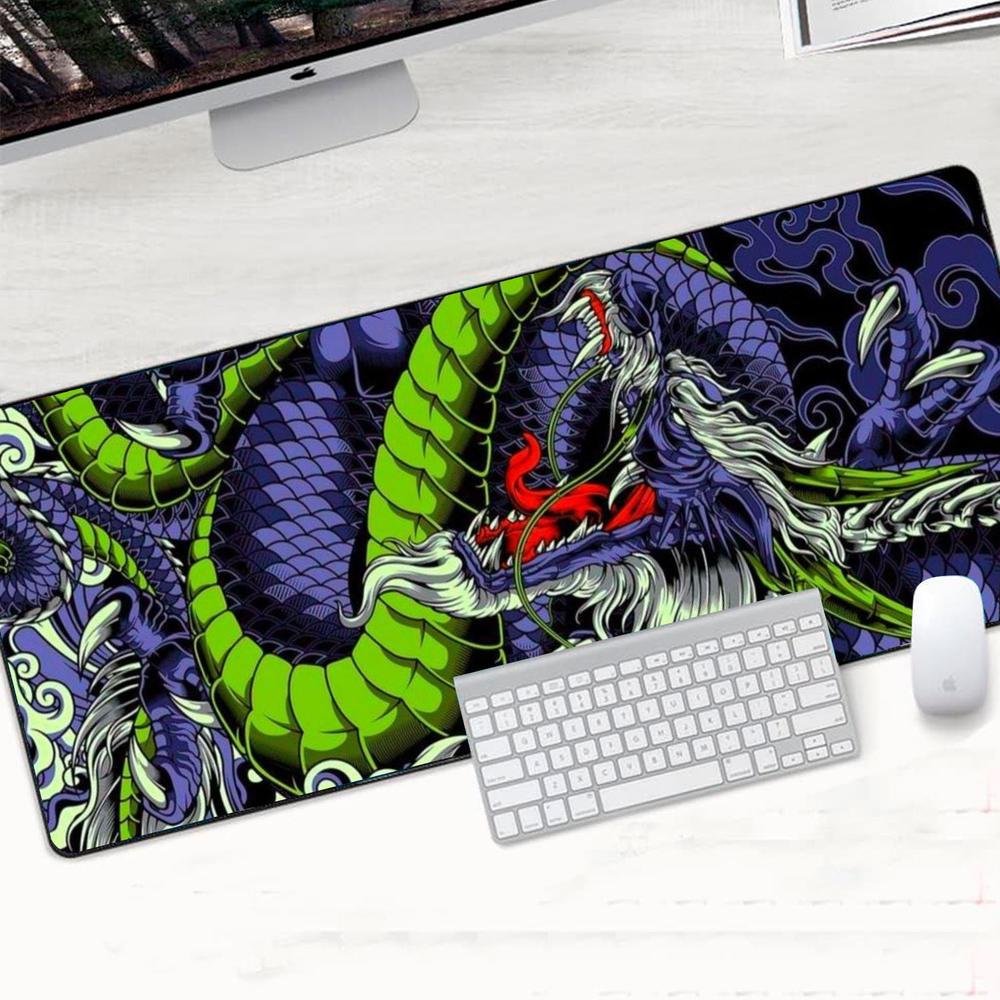 Mouse Pad Gamer Speed Extra Grande Profissional 120x60  -   Dragão Purple
