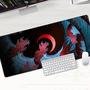 Mouse Pad Gamer Speed Extra Grande Profissional 70x30  -  Lua Anime