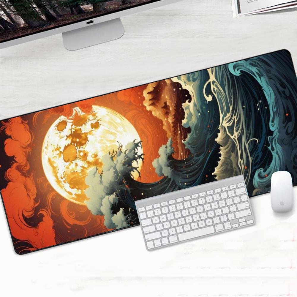 Mouse Pad Gamer Speed Extra Grande Profissional 90x50  - Sol Anime