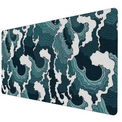 Mouse Pad Gamer Speed Extra Grande Profissional 60x30 - Ondas