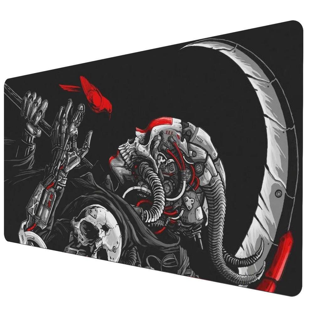 Mouse Pad Gamer Speed Extra Grande Profissional 90x50 - Caveira Metal Mouse Pad Gamer Speed Extra Grande Profissional 90x50 - Caveira Metal