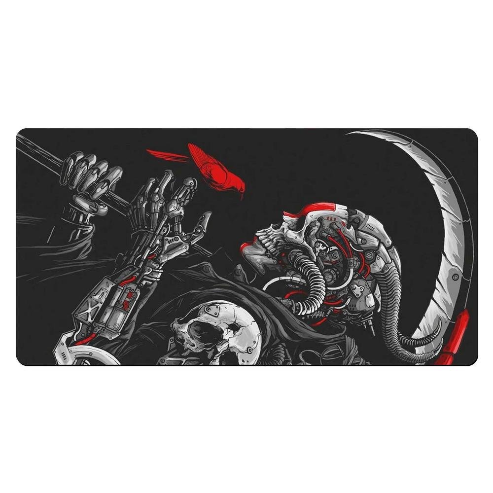 Mouse Pad Gamer Speed Extra Grande Profissional 90x50 - Caveira Metal Mouse Pad Gamer Speed Extra Grande Profissional 90x50 - Caveira Metal