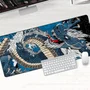 Mouse Pad Gamer Speed Extra Grande Profissional 120x60  -  Dragão Azul Anime