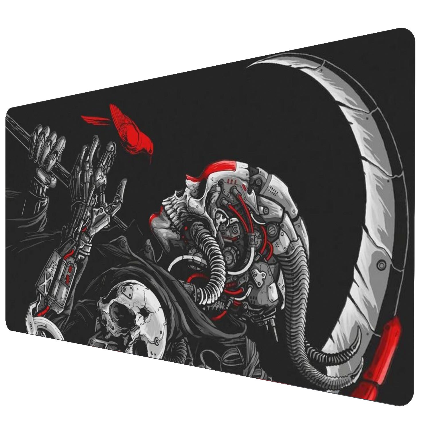 Mouse Pad Gamer Speed Extra Grande Profissional 90x40  - Caveira Metal