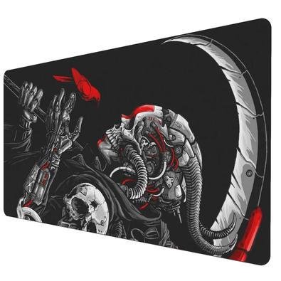 Mouse Pad Gamer Speed Extra Grande Profissional 70x35  - Caveira Metal