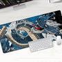 Mouse Pad Gamer Speed Extra Grande Profissional 90x40  -  Dragão Azul Anime