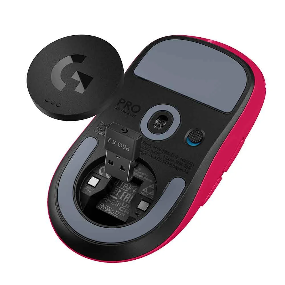Imagem 4 de 5 do produto Mouse Logitech G Pro X Superlight 2, Sem Fio, Rosa - 910-006796