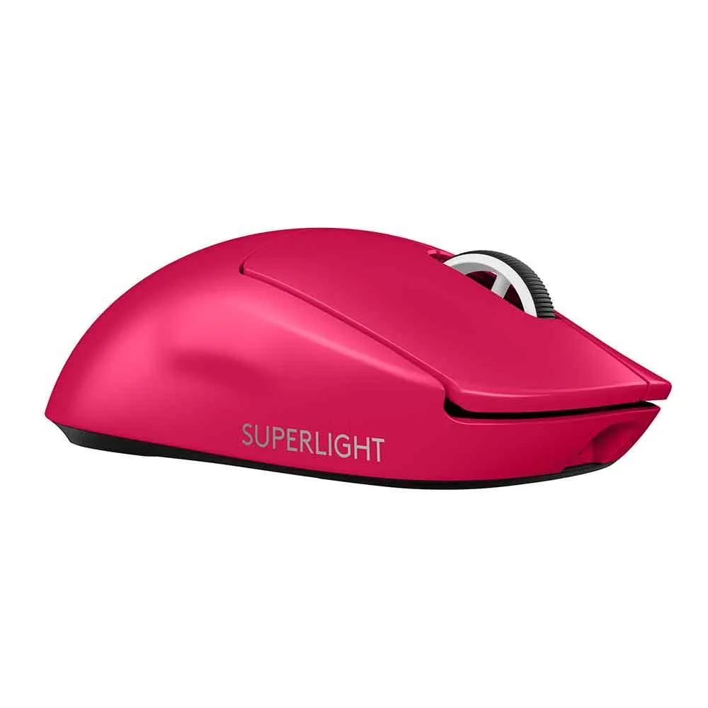 Imagem 5 de 5 do produto Mouse Logitech G Pro X Superlight 2, Sem Fio, Rosa - 910-006796