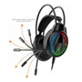 Headset Kmex Gamer RGB, 7.1, Preto - Ar89