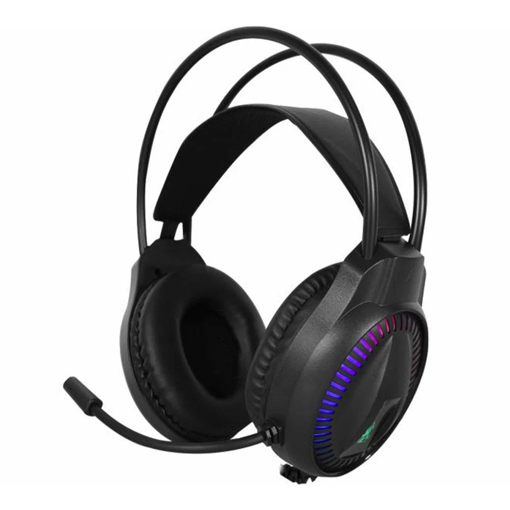 Headset Kmex Gamer RGB, 7.1, Preto - Ar89 Headset Kmex Gamer RGB, 7.1, Preto - Ar89