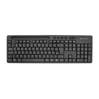 Teclado C3tech, Sem Fio, Padrao, ABNT2 - Rc/nano Kb-w100bk