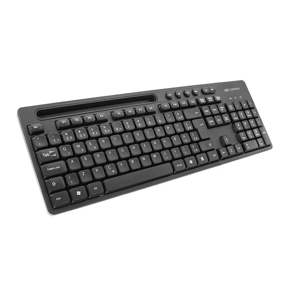 Imagem 4 de 4 do produto Teclado C3tech, Sem Fio, Padrao, ABNT2 - Rc/nano Kb-w100bk