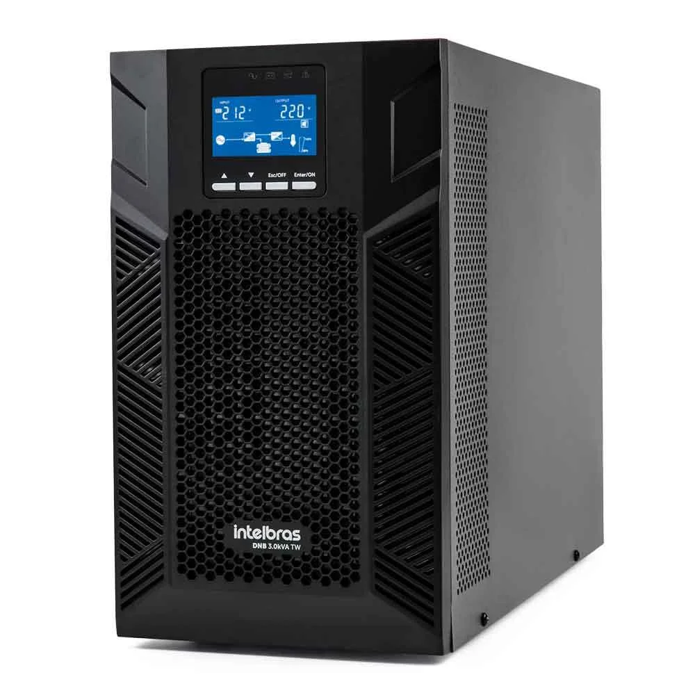 Nobreak Senoidal Intelbras Dnb 3.0 Kva Tw 220v, 3000va, 2700w, Entrada:220v, Saída:220v, Online - 4820112