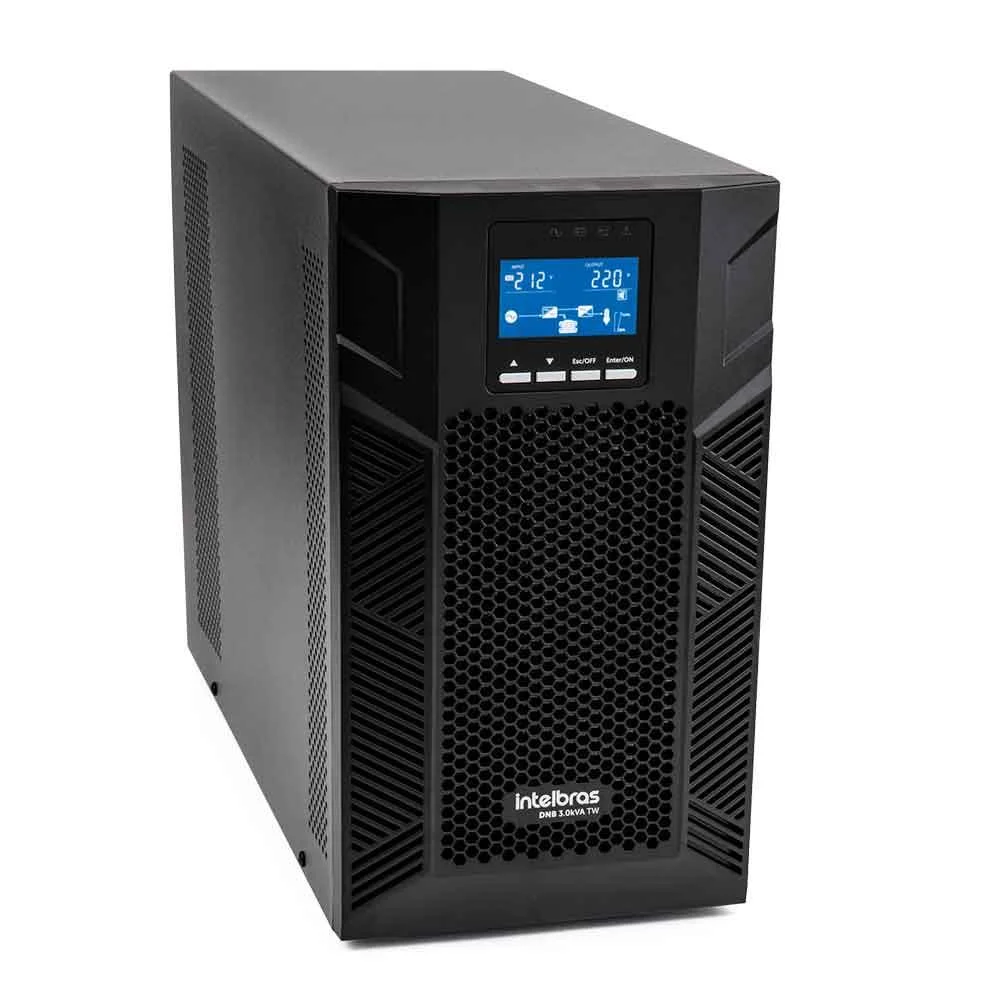 Nobreak Senoidal Intelbras Dnb 3.0 Kva Tw 220v, 3000va, 2700w, Entrada:220v, Saída:220v, Online - 4820112