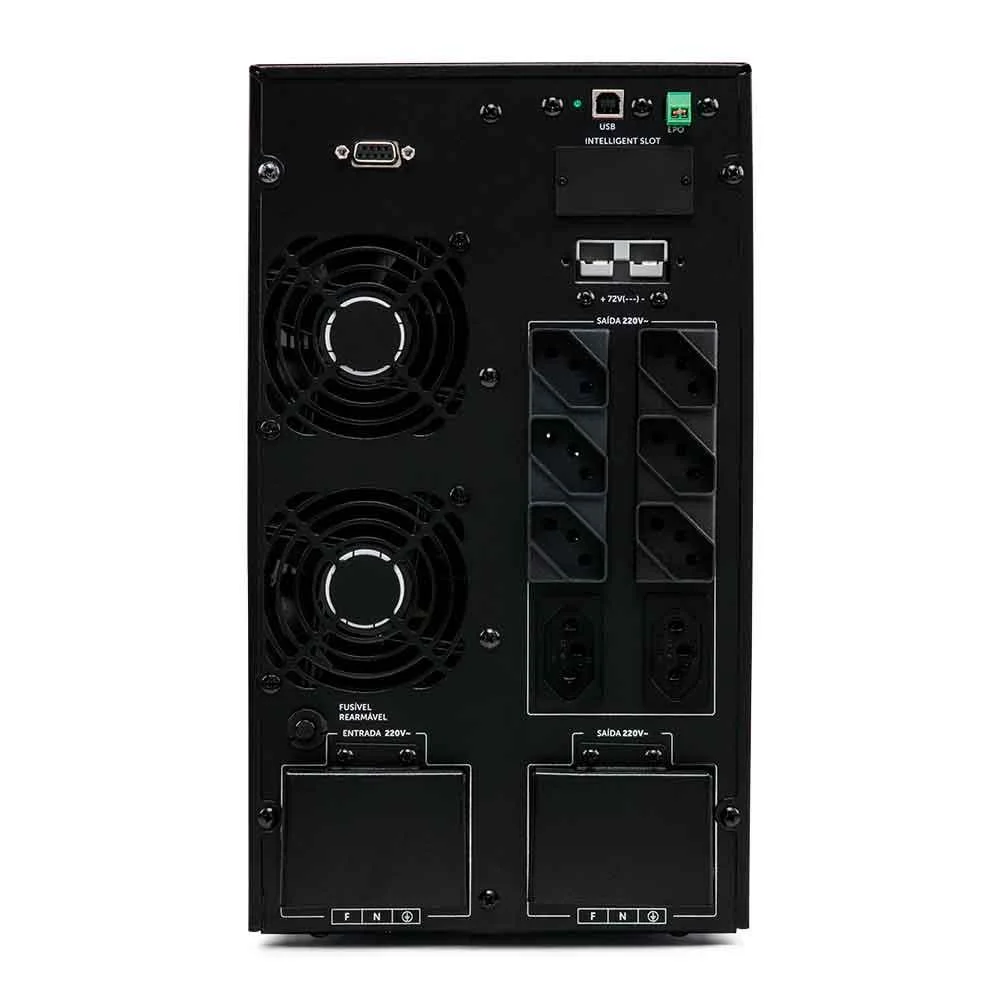 Nobreak Senoidal Intelbras Dnb 3.0 Kva Tw 220v, 3000va, 2700w, Entrada:220v, Saída:220v, Online - 4820112
