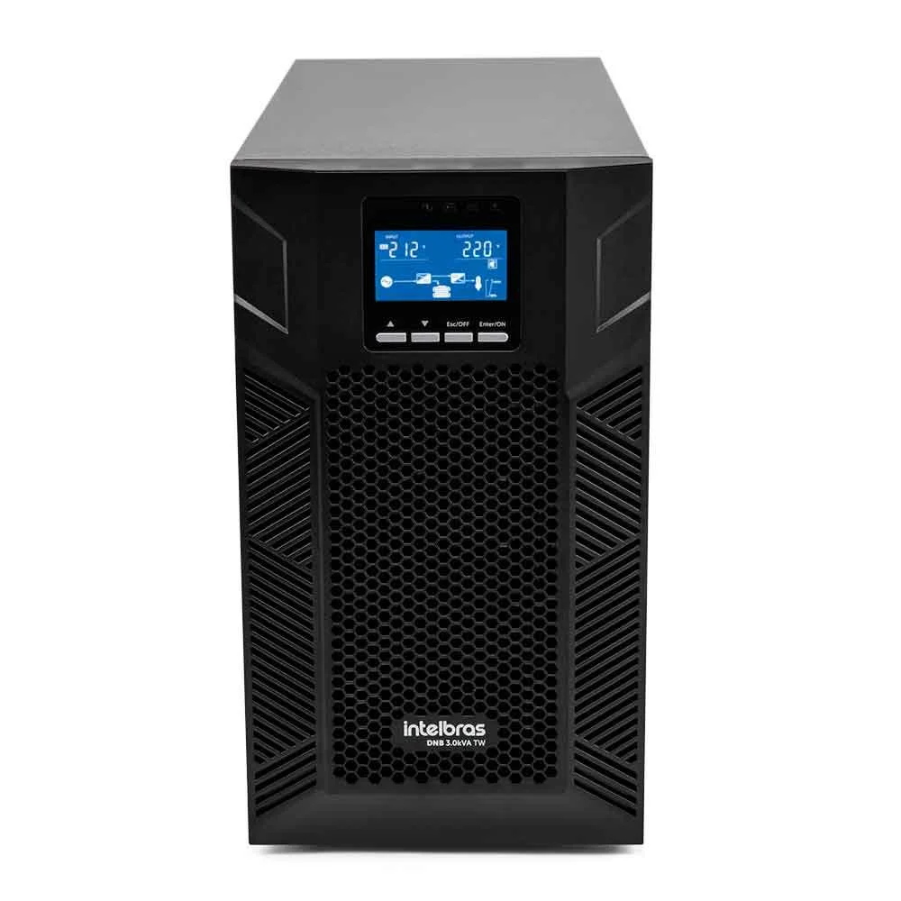 Nobreak Senoidal Intelbras Dnb 3.0 Kva Tw 220v, 3000va, 2700w, Entrada:220v, Saída:220v, Online - 4820112
