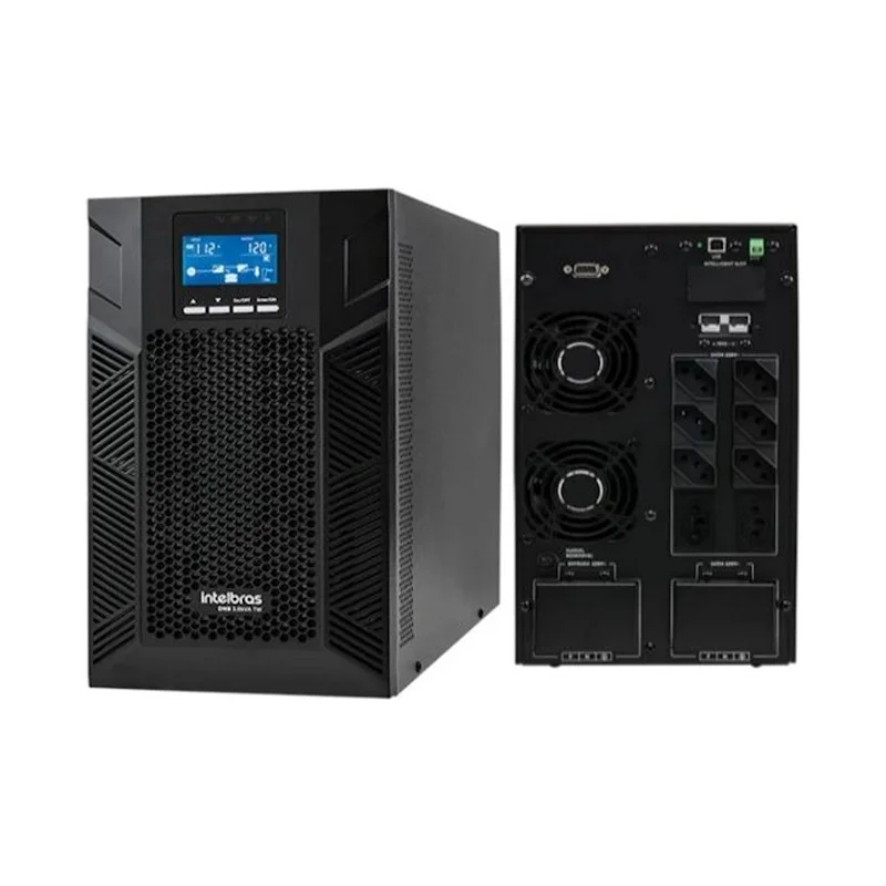 Nobreak Senoidal Intelbras Dnb 3.0 Kva Tw 220v, 3000va, 2700w, Entrada:220v, Saída:220v, Online - 4820112