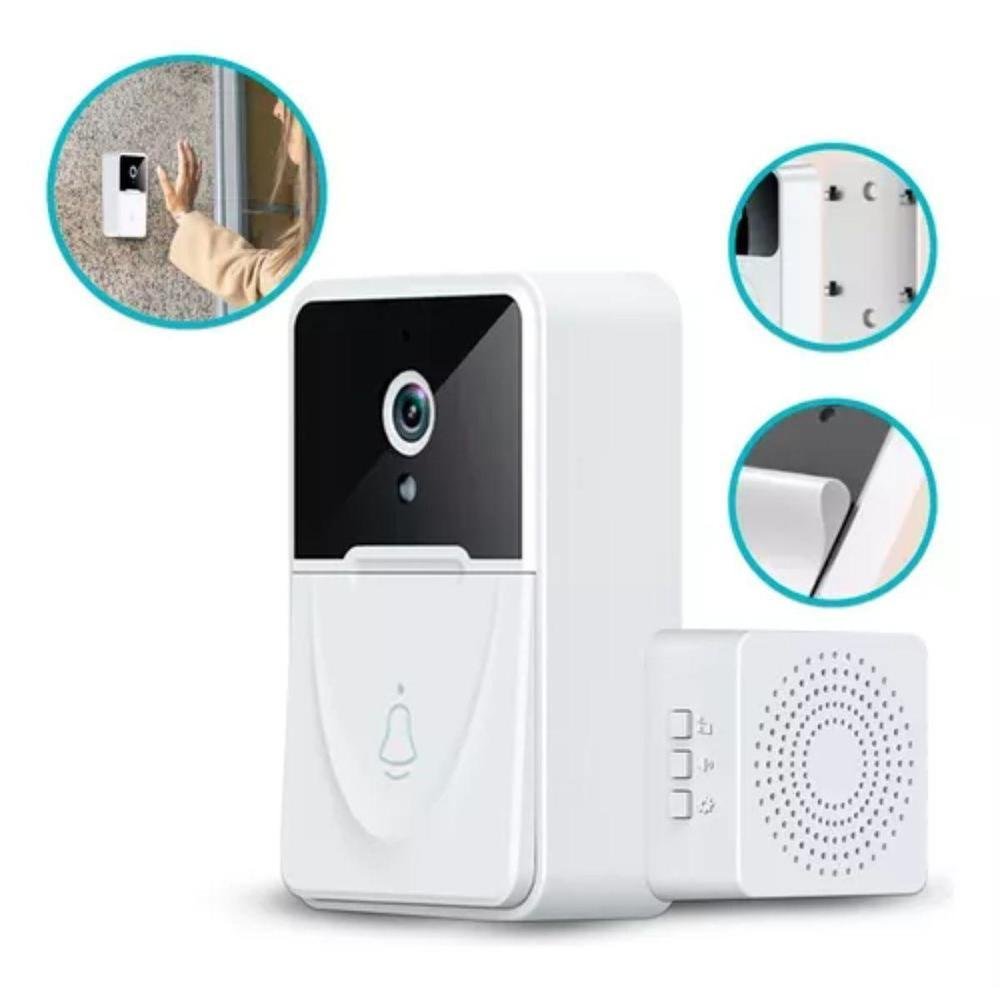 Imagem 5 de 5 do produto Campainha, Com Camera, Sem Fio, Com Interfone, WIFI, Inteligente
