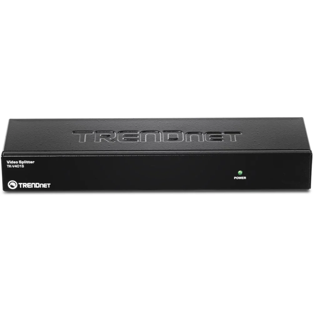 Imagem 2 de 3 do produto Trendnet Video Splitter Trendnet, 4 Portas, Para Chaveador Kvm - Tk-v401s