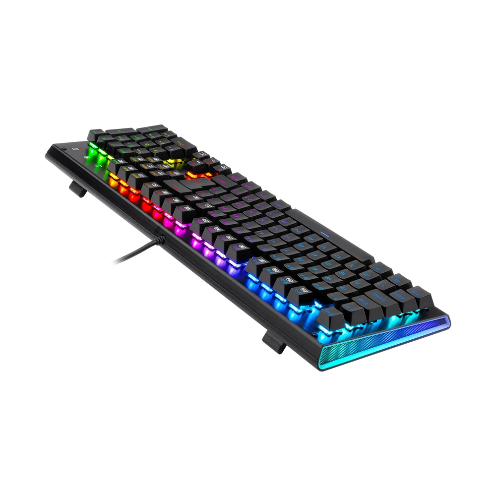 Teclado Mecânico Redragon Aryaman K569, V2, RGB, Preto, Switch Azul Teclado Mecânico Redragon Aryaman K569, V2, RGB, Preto, Switch Azul
