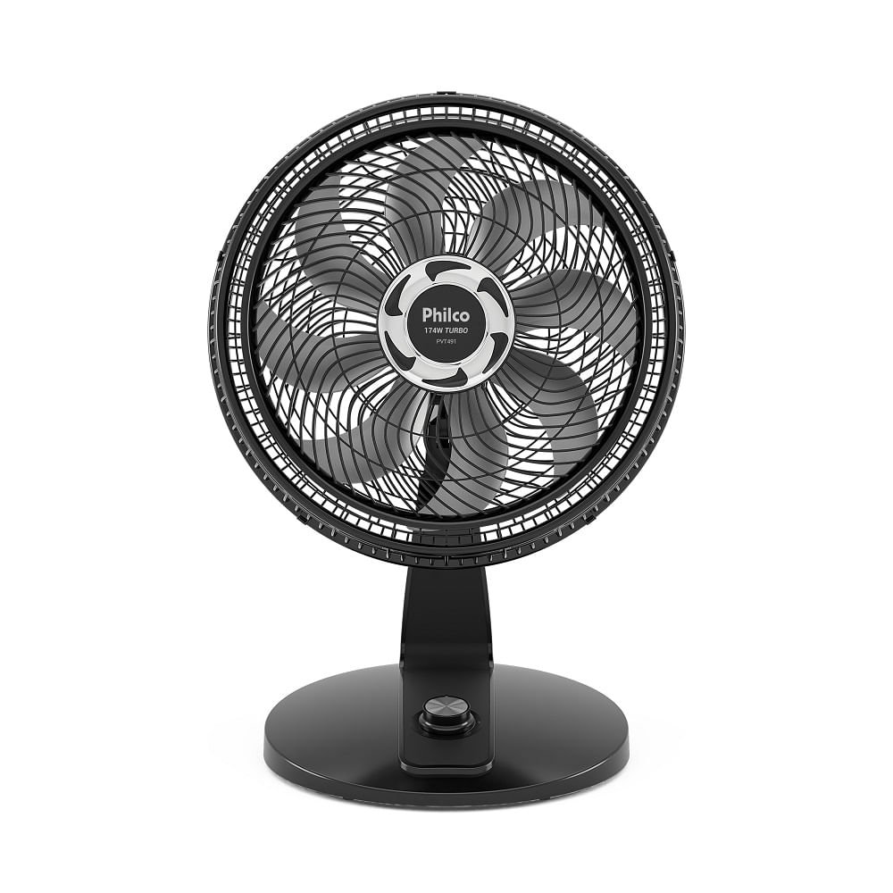 Ventilador De Mesa Philco, 40cm, 2 Em 1 Maxx Force, Preto, 220v - Pvt491